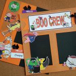 Ornaments to Apply on Halloween Scrapbook Pages Boo Crew Halloween Scrapbook Pages Joyful Daisy