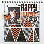 Ornaments to Apply on Halloween Scrapbook Pages Halloween Scrapbook Page Me My Big Ideas