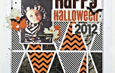Ornaments to Apply on Halloween Scrapbook Pages Halloween Scrapbook Page Me My Big Ideas