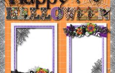 Ornaments to Apply on Halloween Scrapbook Pages Halloween Scrapbooking Page Ideas