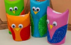 Owl Craft Toilet Paper Roll Cute Owls Toilet Paper Rolls owl craft toilet paper roll|getfuncraft.com