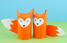 Owl Craft Toilet Paper Roll Fox Toilet Paper Roll Craft owl craft toilet paper roll|getfuncraft.com