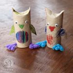 Owl Craft Toilet Paper Roll Owls Finished Square2aa owl craft toilet paper roll|getfuncraft.com