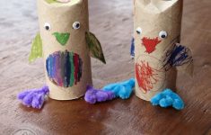 Owl Craft Toilet Paper Roll Owls Finished Square2aa owl craft toilet paper roll|getfuncraft.com
