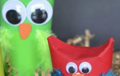 Owl Craft Toilet Paper Roll Toilet Paper Roll Owl Puppets owl craft toilet paper roll|getfuncraft.com