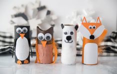 Owl Craft Toilet Paper Roll Winter Toilet Paper Roll Animals Cover owl craft toilet paper roll|getfuncraft.com