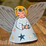 Paper Angel Crafts Paper Angel Printable For Kids paper angel crafts|getfuncraft.com