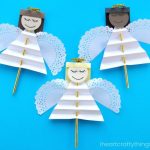 Paper Angel Crafts Paper Straw Angel Craft 3 paper angel crafts|getfuncraft.com