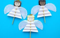 Paper Angel Crafts Paper Straw Angel Craft 3 paper angel crafts|getfuncraft.com