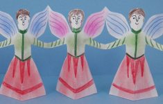 Paper Angel Crafts Paperangelscolored440 paper angel crafts|getfuncraft.com