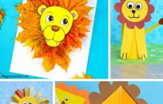 Paper Art And Craft Lion Arts And Crafts paper art and craft |getfuncraft.com
