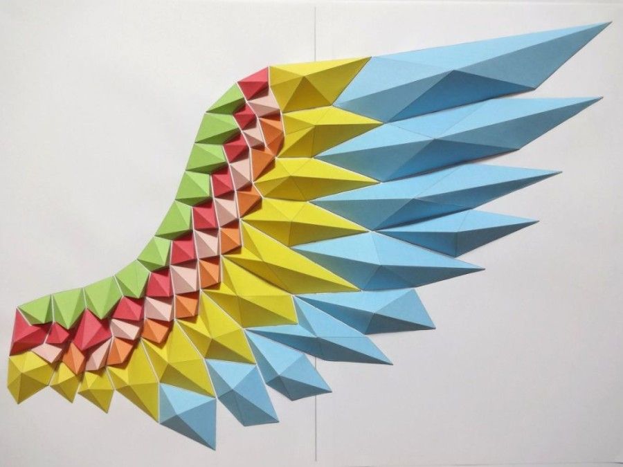 Paper Art And Craft Origami Fractal 1 paper art and craft |getfuncraft.com