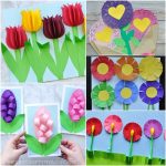 Paper Arts And Crafts For Kids Flower Crafts Spring Crafts Roundup 1 paper arts and crafts for kids |getfuncraft.com