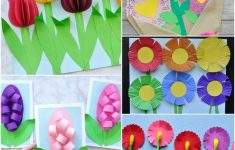 Paper Arts And Crafts For Kids Flower Crafts Spring Crafts Roundup 1 paper arts and crafts for kids |getfuncraft.com