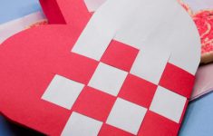 Paper Bag Valentine Crafts Heartbasketred440 paper bag valentine crafts |getfuncraft.com