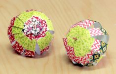 Paper Balls Craft Diy Colorful Paper Fan Balls paper balls craft|getfuncraft.com