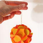 Paper Balls Craft Hanging Ball paper balls craft|getfuncraft.com