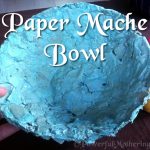 Paper Bowl Crafts How To Paper Mache Bowl Craft paper bowl crafts|getfuncraft.com