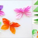 Paper Butterfly Craft Diy Easy Folded Paper Butterflies Ttt2 paper butterfly craft|getfuncraft.com