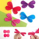 Paper Butterfly Craft Step By Step Instructions For Making A Paper Butterfly paper butterfly craft|getfuncraft.com
