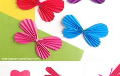 Paper Butterfly Craft Step By Step Instructions For Making A Paper Butterfly paper butterfly craft|getfuncraft.com