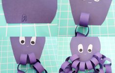 Paper Chain Craft Paper Chain Octopus Craft 7 paper chain craft|getfuncraft.com
