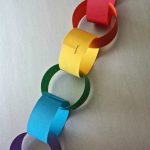 Paper Chain Craft Rainbow Chain Craft paper chain craft|getfuncraft.com