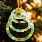 Paper Christmas Crafts Diy Spiral Tree Ornament paper christmas crafts|getfuncraft.com