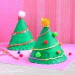 Paper Christmas Crafts Paper Plate Christmas Tree Craft paper christmas crafts|getfuncraft.com