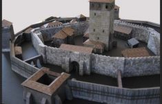 Paper Craft Castle Chateau Medieval paper craft castle|getfuncraft.com