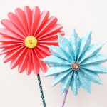 Paper Craft For Kids Flowers Accordionpaperflowers Main paper craft for kids flowers|getfuncraft.com