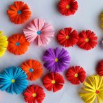 Paper Craft For Kids Flowers Origami Paper Flowers paper craft for kids flowers|getfuncraft.com