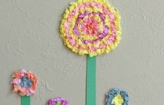 Paper Craft For Kids Flowers Tissue Paper Header paper craft for kids flowers|getfuncraft.com