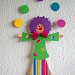 Paper Craft Ideas For Decoration Paper Craft Crafts For Kids Paper Clown Decoration paper craft ideas for decoration |getfuncraft.com