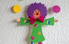 Paper Craft Ideas For Decoration Paper Craft Crafts For Kids Paper Clown Decoration paper craft ideas for decoration |getfuncraft.com