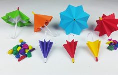 Paper Craft Ideas For Decoration Simple Colored Umbrella paper craft ideas for decoration |getfuncraft.com
