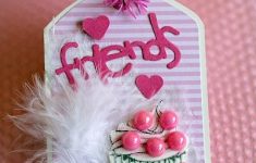 Paper Craft Ideas For Teenagers Tag Craft Pink Friends Gift Tag For Teens paper craft ideas for teenagers|getfuncraft.com