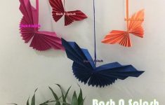 Paper Craft Items Handmade Paper Butterfly Craft 500x500 paper craft items |getfuncraft.com