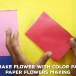 Paper Craft Making Diy Paper Crafts How To Make Flower With Color Paper Paper Flowers Making Crafts Video Diy Paper Crafts Step By Step paper craft making|getfuncraft.com