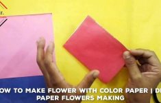 Paper Craft Making Diy Paper Crafts How To Make Flower With Color Paper Paper Flowers Making Crafts Video Diy Paper Crafts Step By Step paper craft making|getfuncraft.com