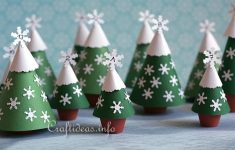 Paper Crafts Christmas Paper Crafts For Christmas Advents Calendar With Clay Pot Trees paper crafts christmas|getfuncraft.com