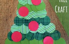Paper Crafts Christmas Punchy Christmas Tree Craft Title paper crafts christmas|getfuncraft.com