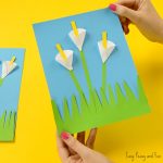 Paper Crafts For Kids Calla Lily Paper Craft For Kids paper crafts for kids|getfuncraft.com