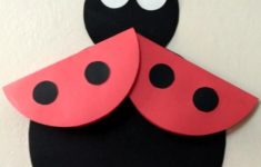Paper Crafts For Kids Lady Bird Craft For Kids paper crafts for kids|getfuncraft.com