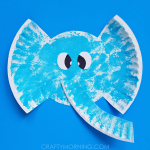 Paper Crafts For Preschoolers Paper Plate Elephant Craft 2 paper crafts for preschoolers|getfuncraft.com