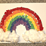 Paper Crafts For Preschoolers Rainbow Paper Craft paper crafts for preschoolers|getfuncraft.com