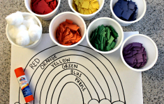 Paper Crafts For Preschoolers Rainbow Paper Craft Supplies paper crafts for preschoolers|getfuncraft.com