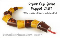 Paper Crafts For Toddlers Paper Cup Snake Craft paper crafts for toddlers|getfuncraft.com