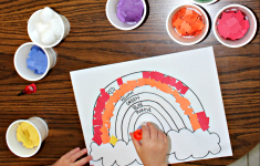 Paper Crafts For Toddlers Rainbow Paper Craft Instructions paper crafts for toddlers|getfuncraft.com