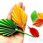 Paper Crafts Step By Step How To Make A Paper Leaf paper crafts step by step|getfuncraft.com